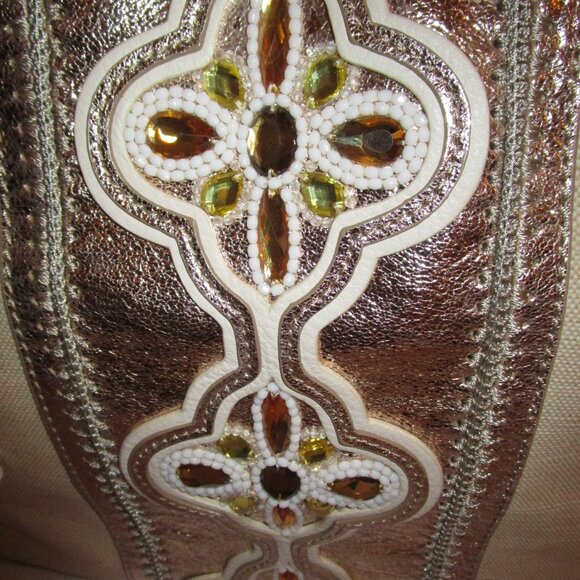 Brighton Yasmin Jeweled Canvas Tote - Picture 2 of 10